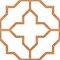 Ekena Millwork 33W x 33H x 14T Small Laird Decorative Fretwork Wood Ceiling Panels, Cherry CELW33X33X0250LRDCH - alternate 9